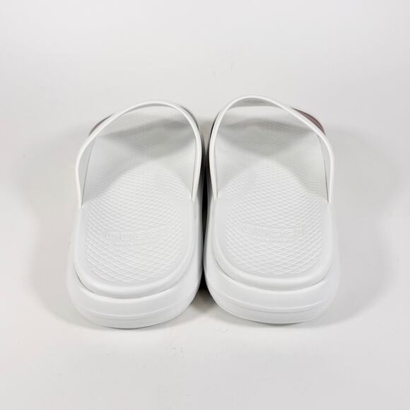 Gucci Web Rubber Pool Slide - Men’s 10.5 - Picture 5 of 8